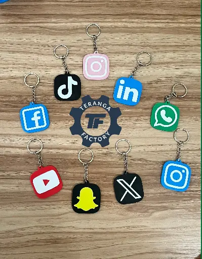 🔗 Porte-clé NFC Réseaux Sociaux